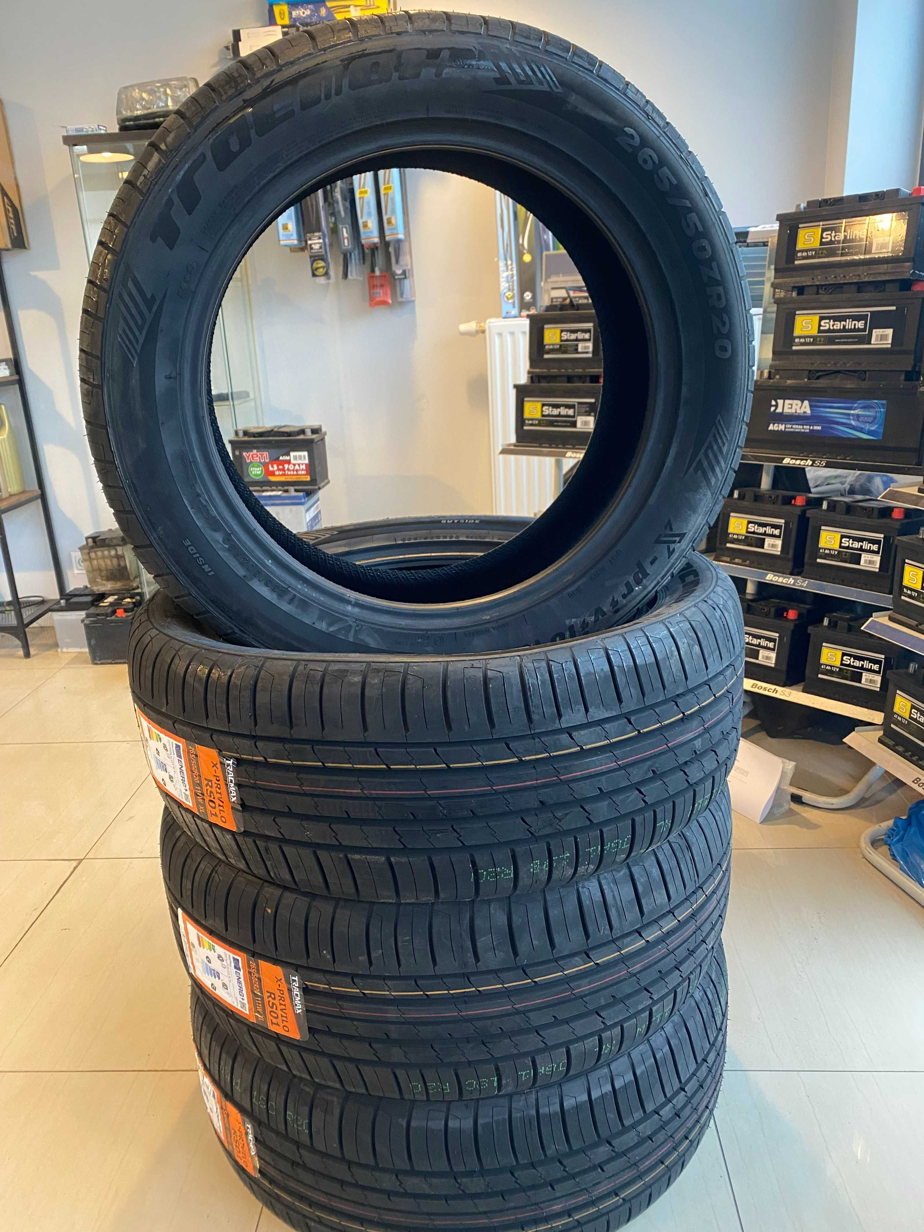 NOWE Opony opona letnia letnie TRACMAX 265/50R20 X-PRIVILO RS01+ 111W