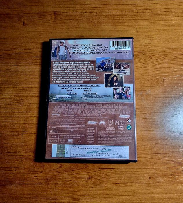 O LADO SELVAGEM Ed. Especial 2dvds (Emile Hirsch/Kristen Stewart)