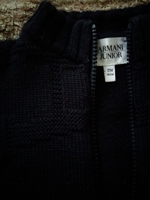 Sweterek chłopięcy 74-80 Armani Junior