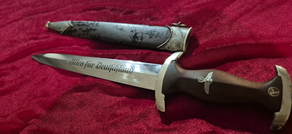 Kordzik niemiecki SA, NSKK, III Rzesza