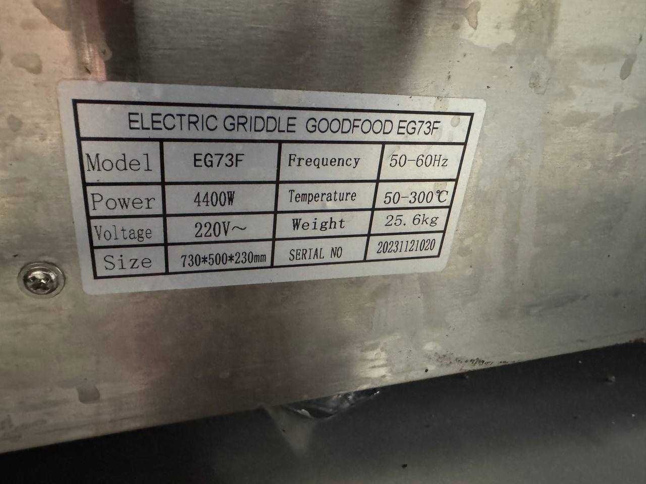 Б/У Жарочная поверхность EG73F гладкая