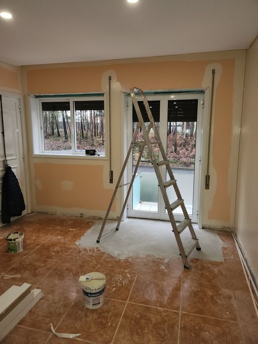 Aplicador de flutuante e pintura