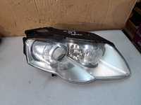 Lampa prawa przód xenon  Volkswagen Passat B6 LA7T -752D