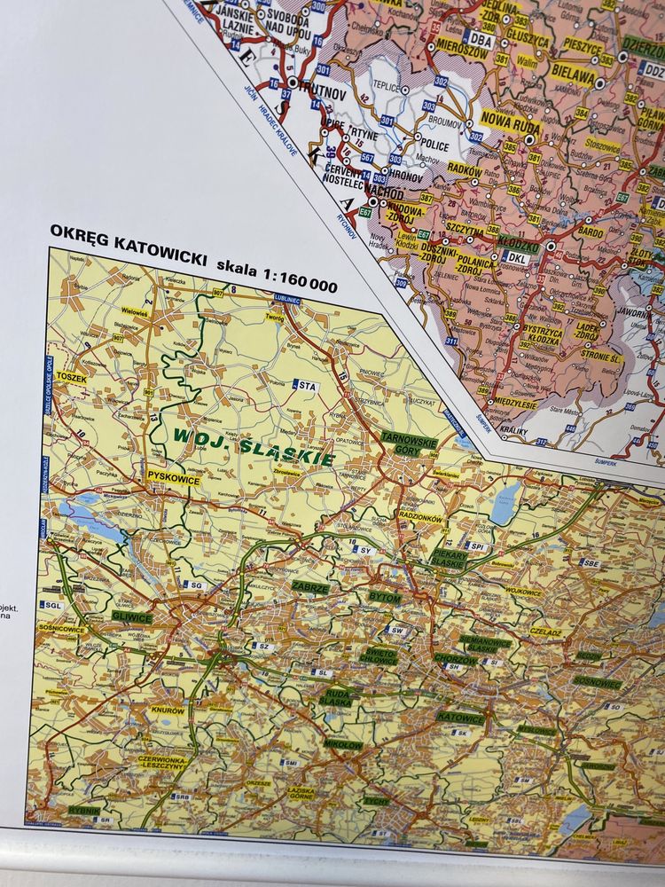 Mapa Polski DUŻA
