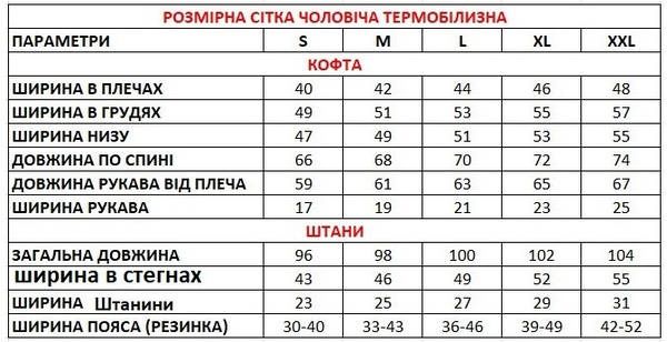 Чоловіча термобілизна Columbia XXL