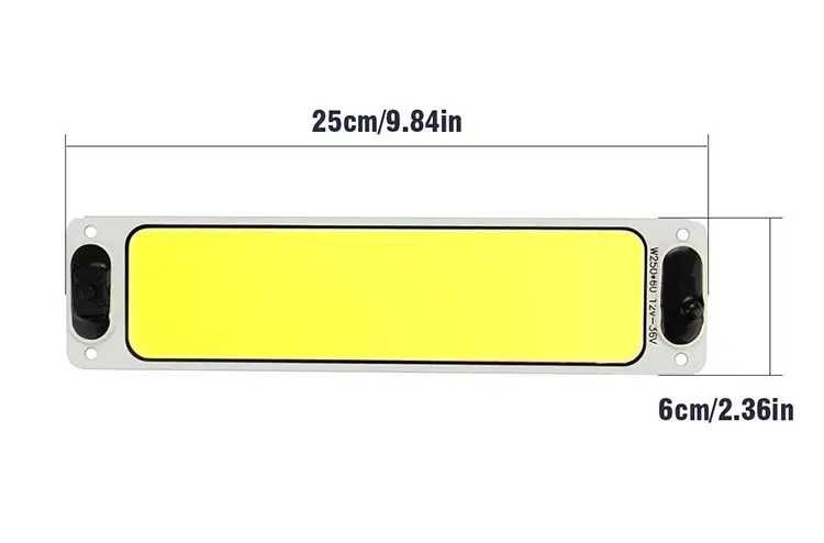 Светодиодное внутреннее освещение кабины авто 12-36v (панель подсветки