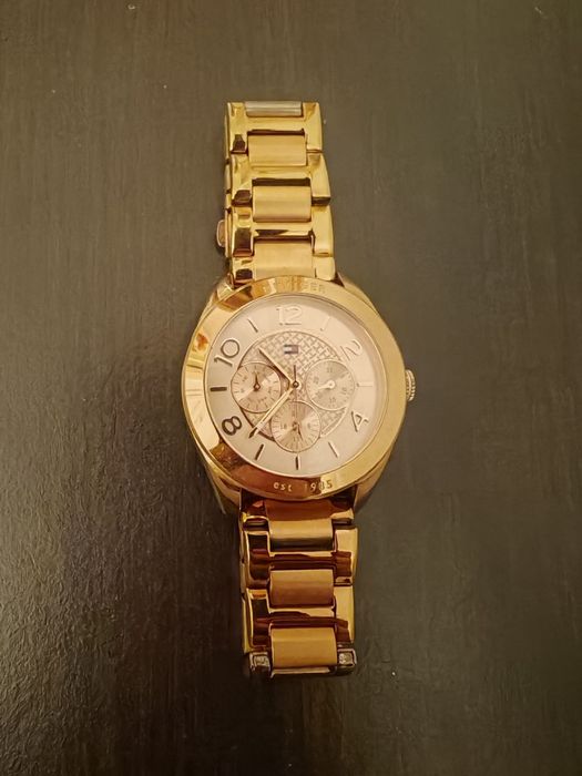 Relógio Tommy Hilfiger Feminino – Dourado