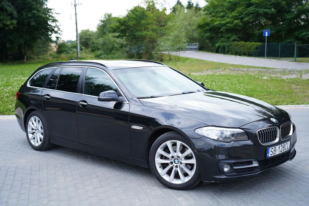 BMW Seria 5 2014r. 2.0D 190 KM Automat Udokumentowany przebieg Bezwypadkowy