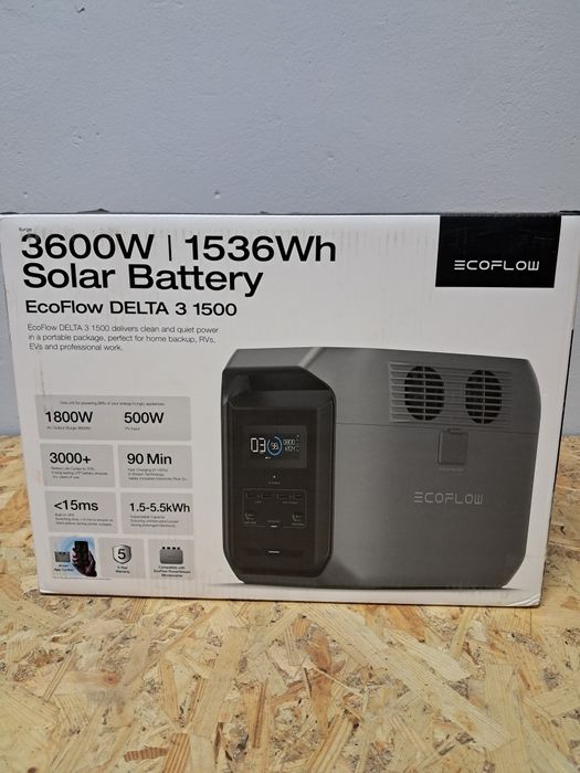 Ecoflow Delta 3 1500 зарядна станція