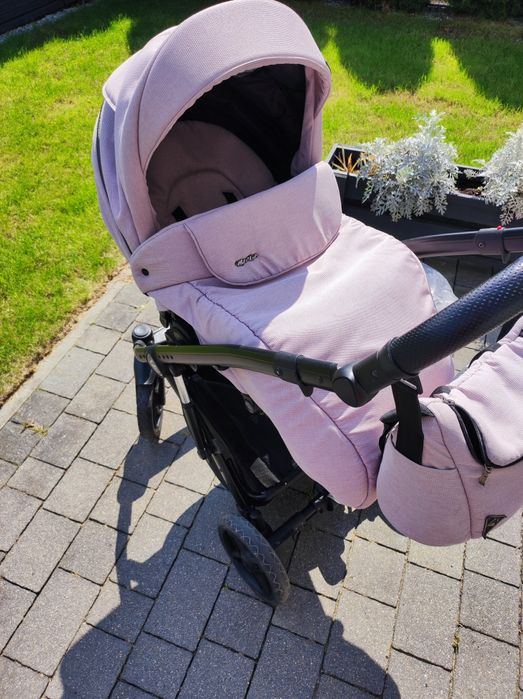 Wózek Milu Atteso - pudrowy róż