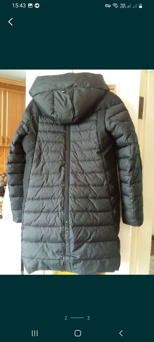 Зимове пальто на синтапоні