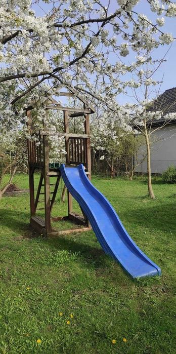 Domek ogrodowy dla dzieci zjeżdżalnia, 2,7 metra