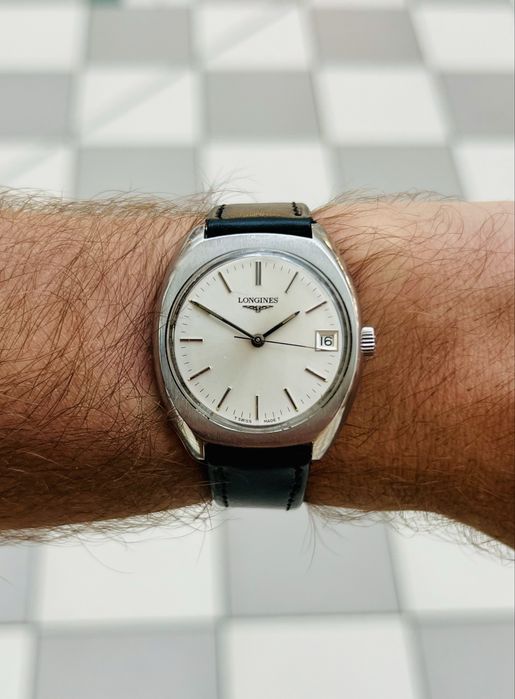 Zegarek Longines Vintage lata 70 mechaniczny grawer PRL