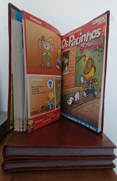Revistas dos Patinhos encadernadas