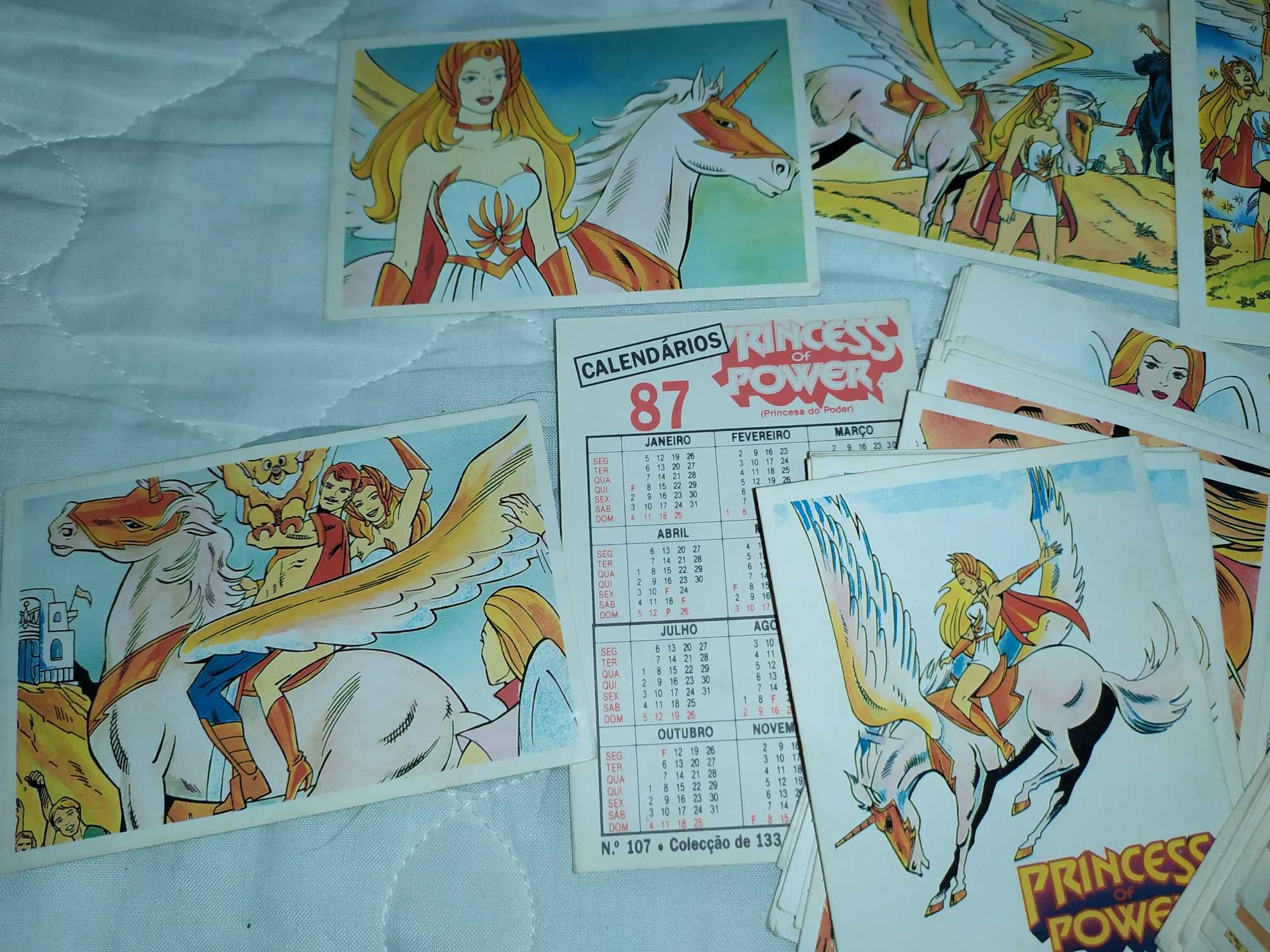 Masters of the Universe / Princess of Power - 1987 - Calendários MOTU