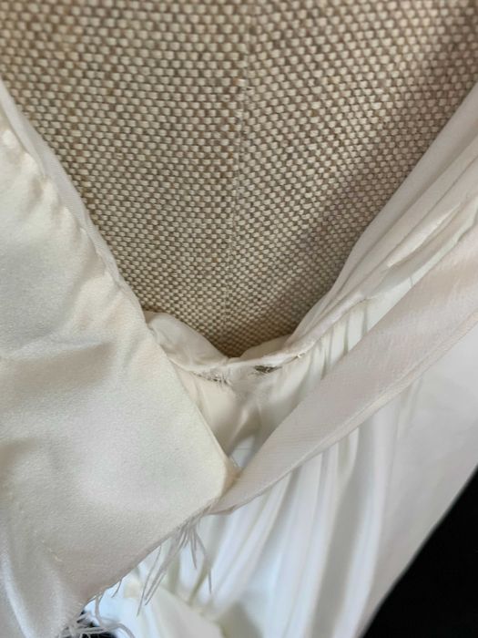 Nowa z metką suknia ślubna empire biała lekka 38 M cywilny za granicą