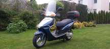 Daelim 125 otello ns sg przebieg 8600 drugi silnik w cenie