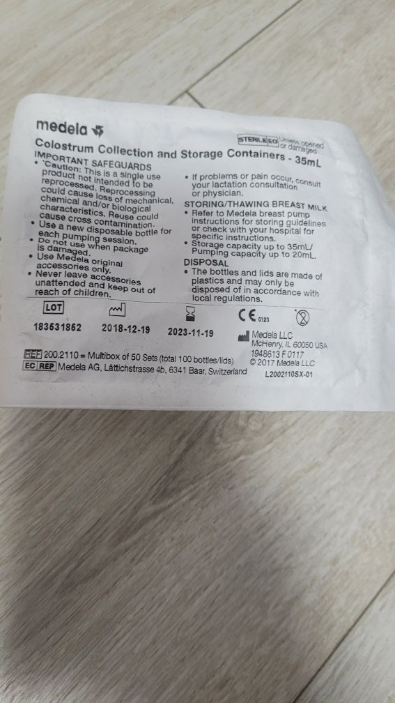 Butelki MEDELA do laktatora