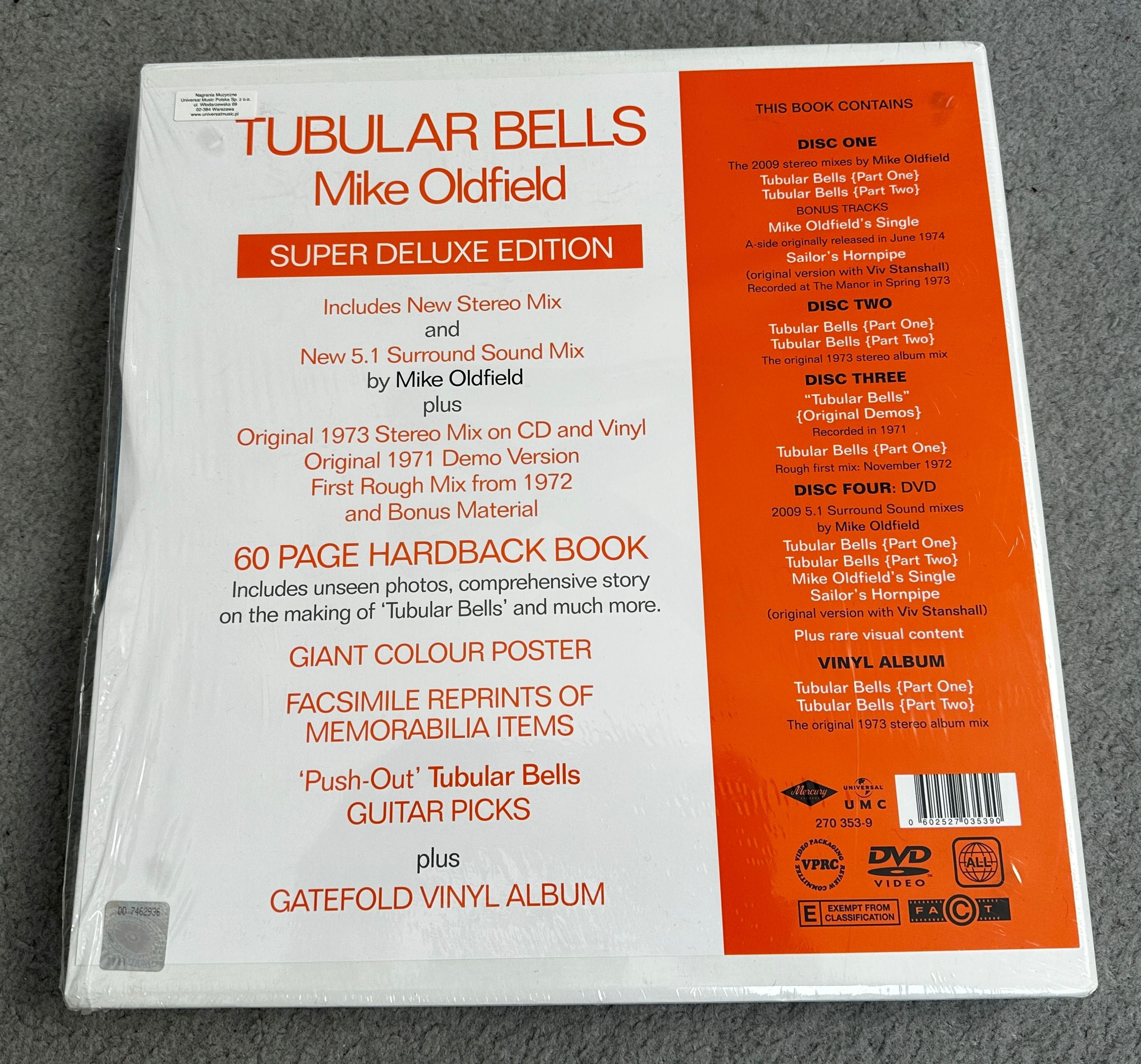 Tubular bells Mike Oldfield Ultimate Super DeLuxe