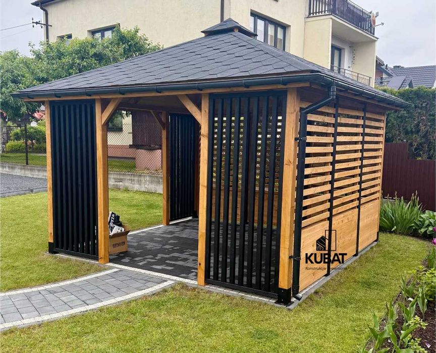 Altana drewniana 3x3 | altanka ogrodowa | nowoczesna altana | altanki