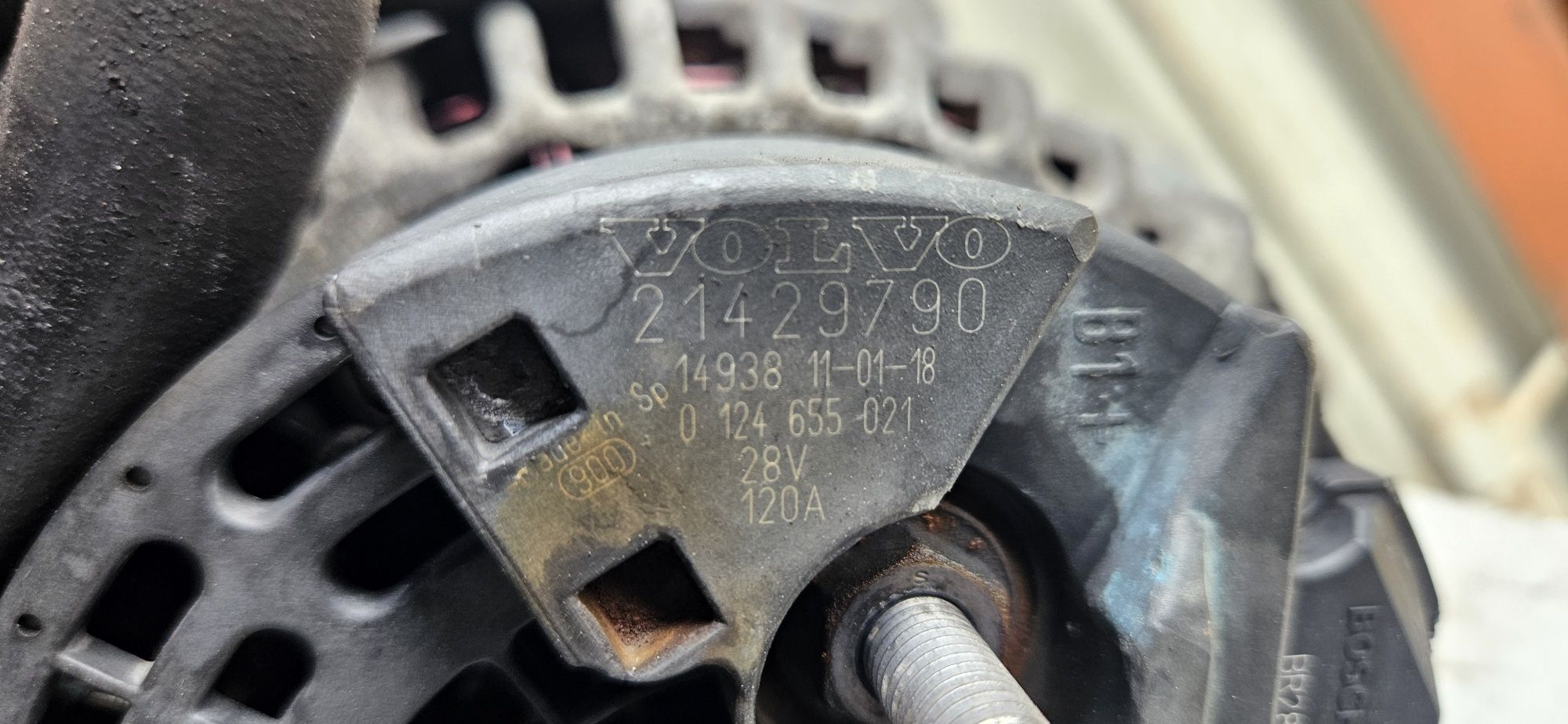 Volvo FM Alternator 120A