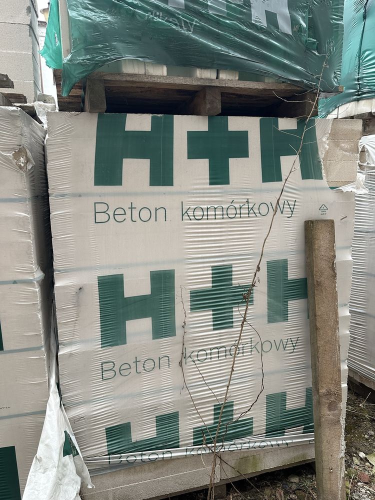 Beton komórkowy H+H 590x80x240