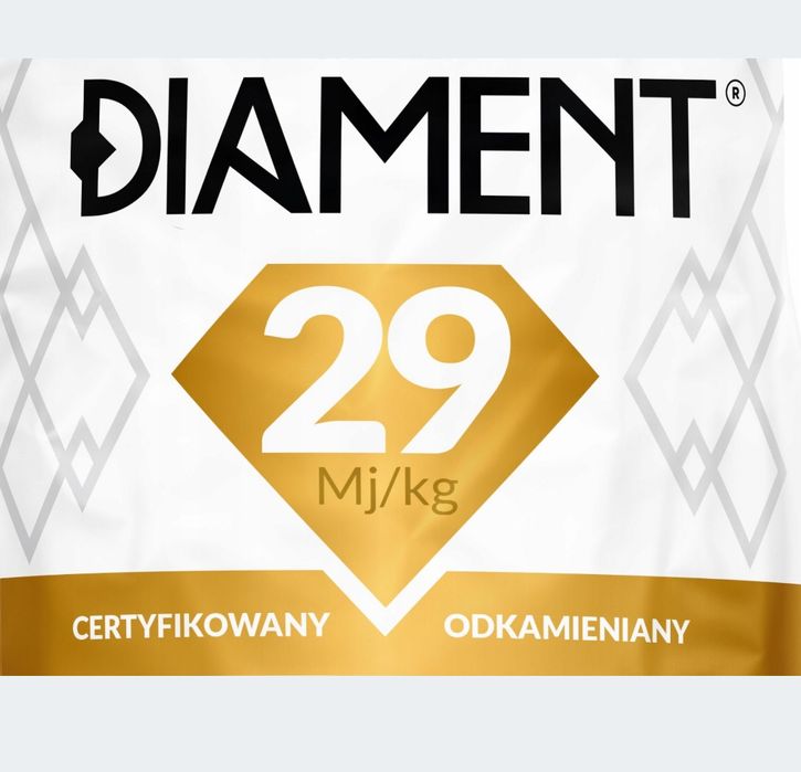 Węgiel groszek Diament.Ekogroszek. Dostawa gratis do 15 km 
Nasz cert