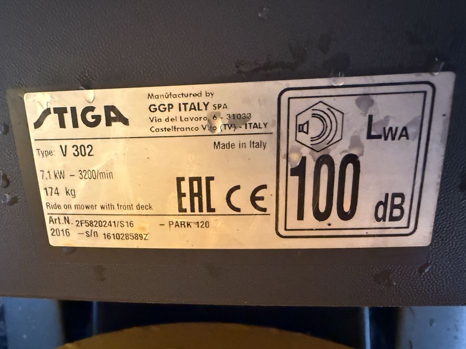 Traktorek kosiarka Stiga Park 120 nowy model