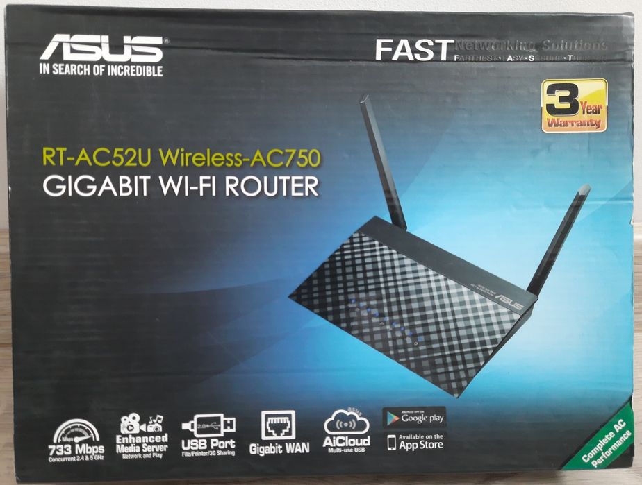 Router ASUS RT-AC52U Wireless-AC750