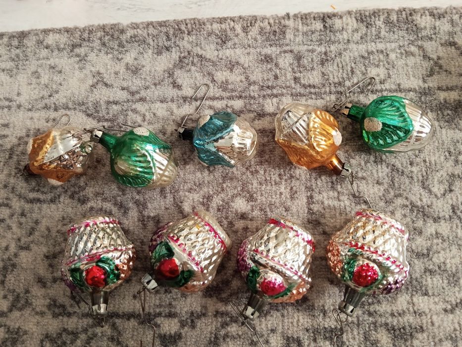 Bombki choinkowe PRL