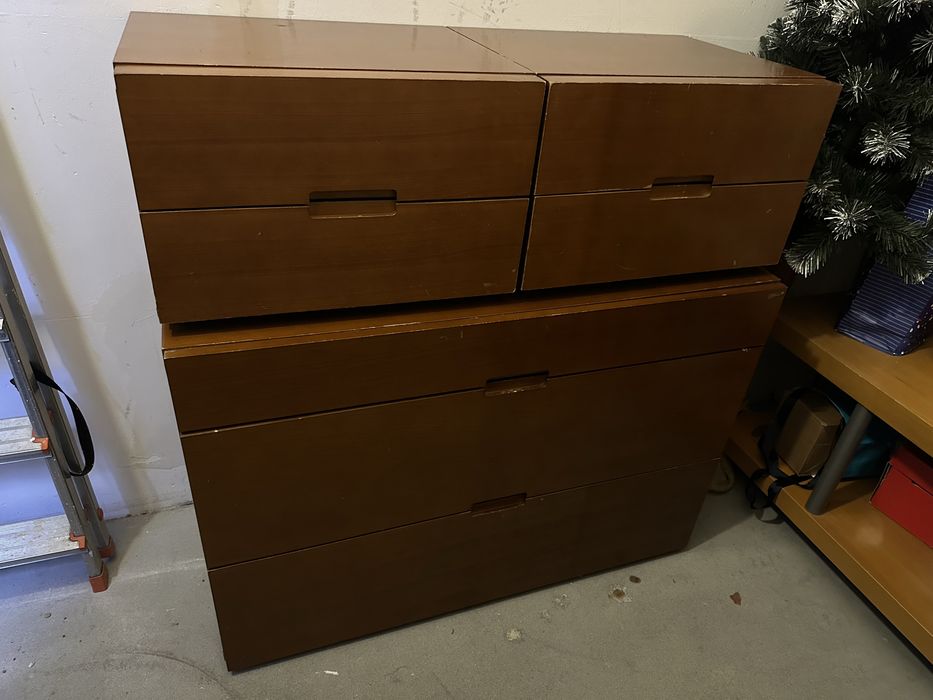 Komoda i dwie szafki nocne Fabryka Mebli 25 lat