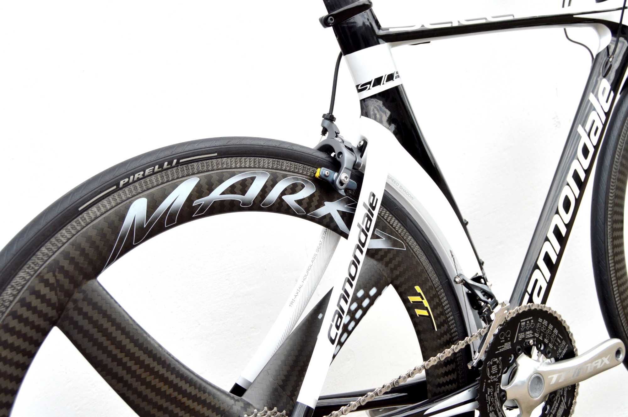 Triathlonowy CANNONDALE SLICE 54 Ultegra 2x11 śmigła carbon czasowy tt