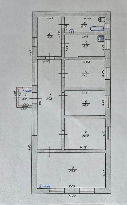 Дом 100кв.м.-15000 у.е. Рассрочка.