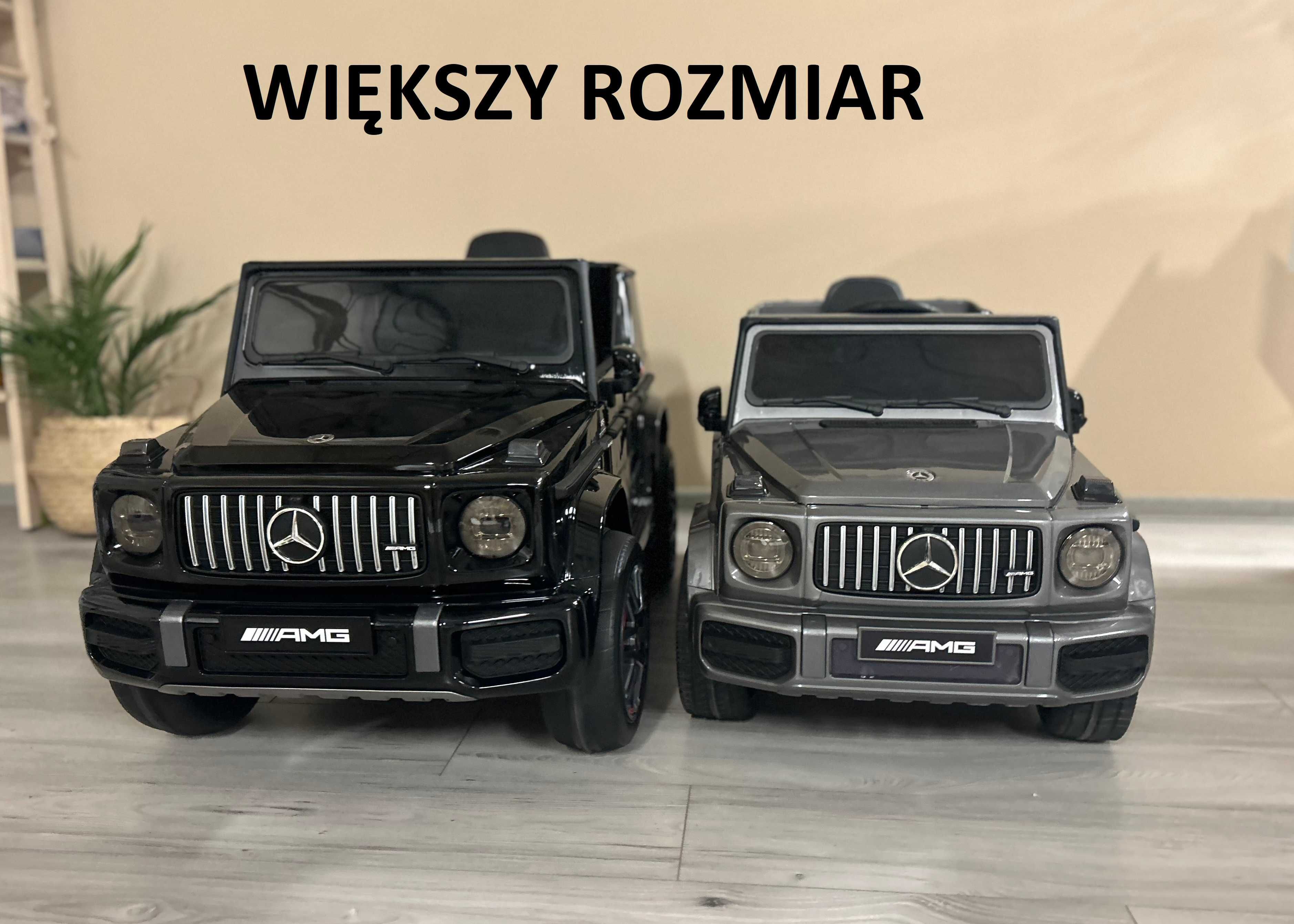 Samochód Pojazd Mercedes G63 AMG Lakier Auto na akumulator elektryczny