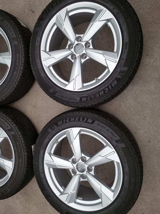 Koła Zimowe Alu z czujnikami 18" Audi A6 C8 4K 5x112 Oryginalne