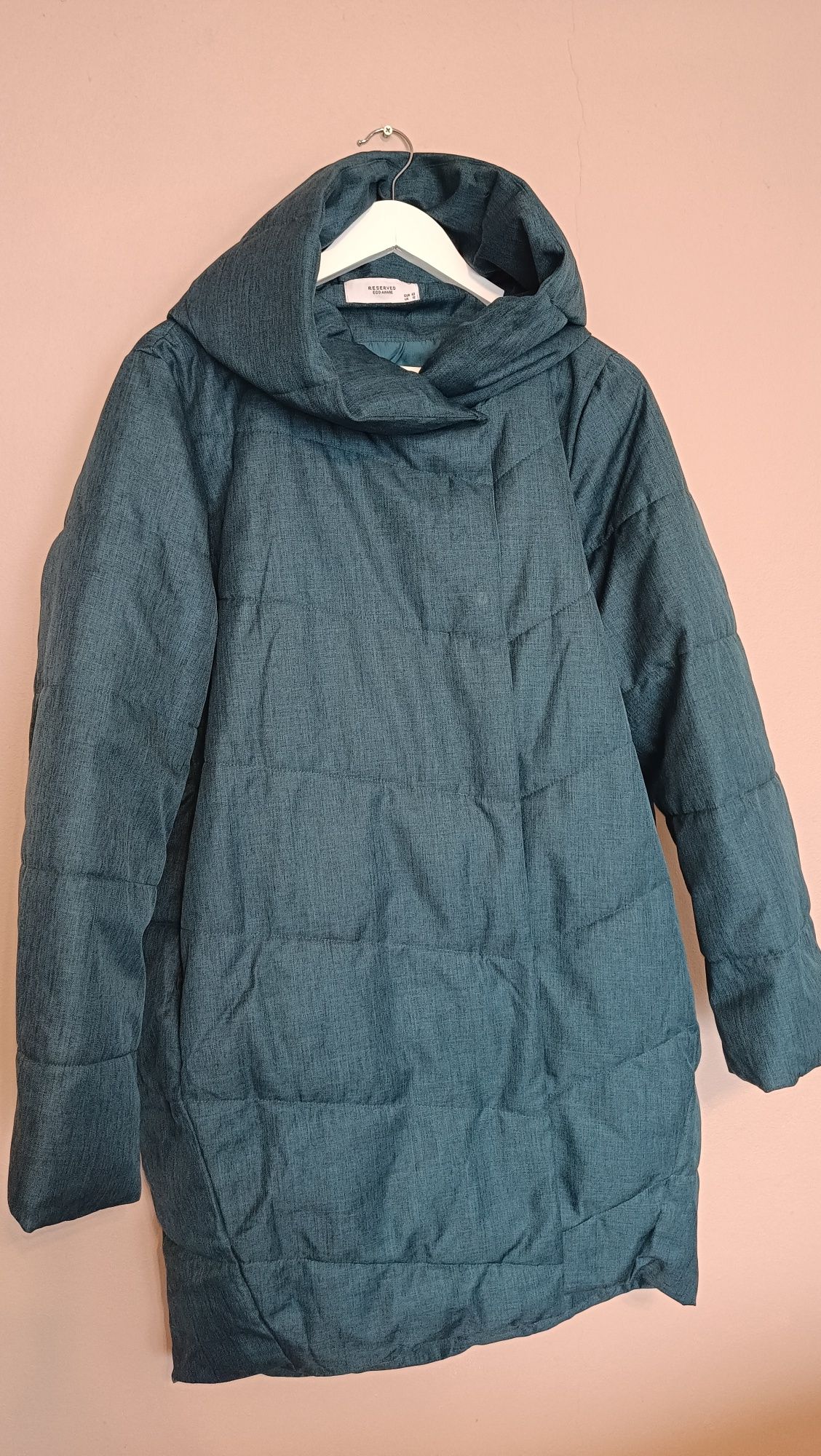 Reserved kurtka zimowa puchowa L/xl