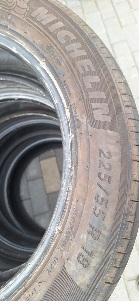 Opony letnie 225x55x18 Michelin