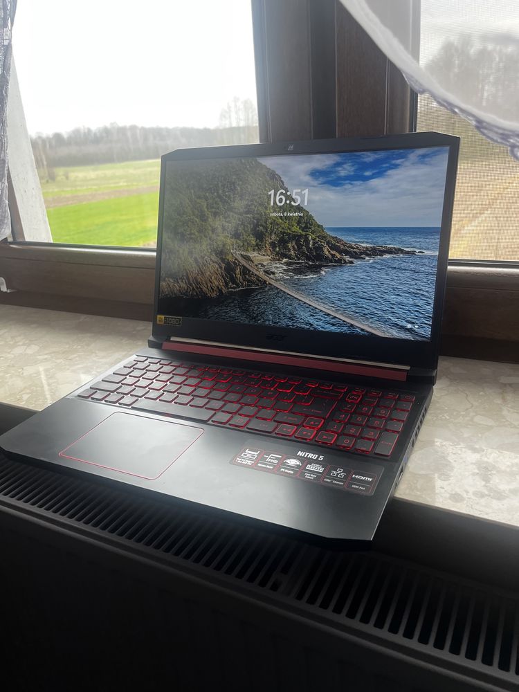 Laptop Acer nitro 5 GTX 1660 Ti | i5 9300H Win 11 Pro