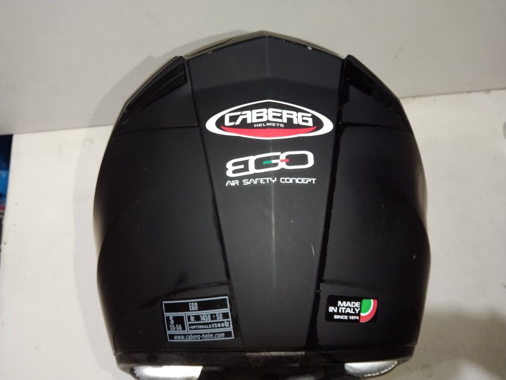 Kask motocyklowy CABERG EGO rozmiar S jak nowy
