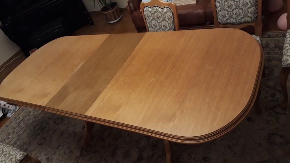 Stół dębowy rozkładany 180-260 cm