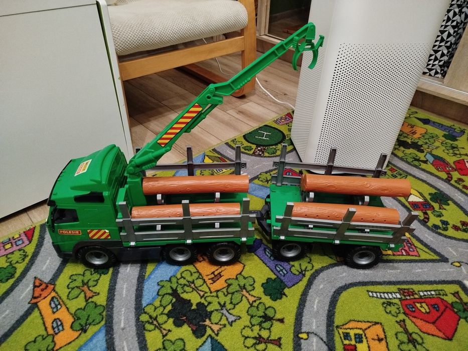 Wader ciężarówka duża do przewozu drewna Wader Polesie