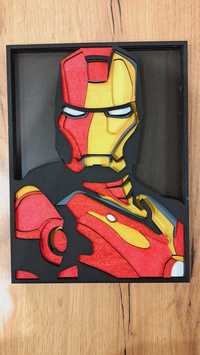 Ironman 28cm. Obraz 3D. Prezent. Avengers