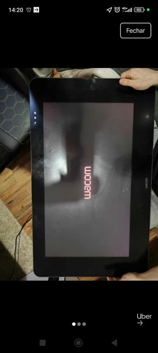 Wacom Cintiq 27 QHD com ligeira avaria