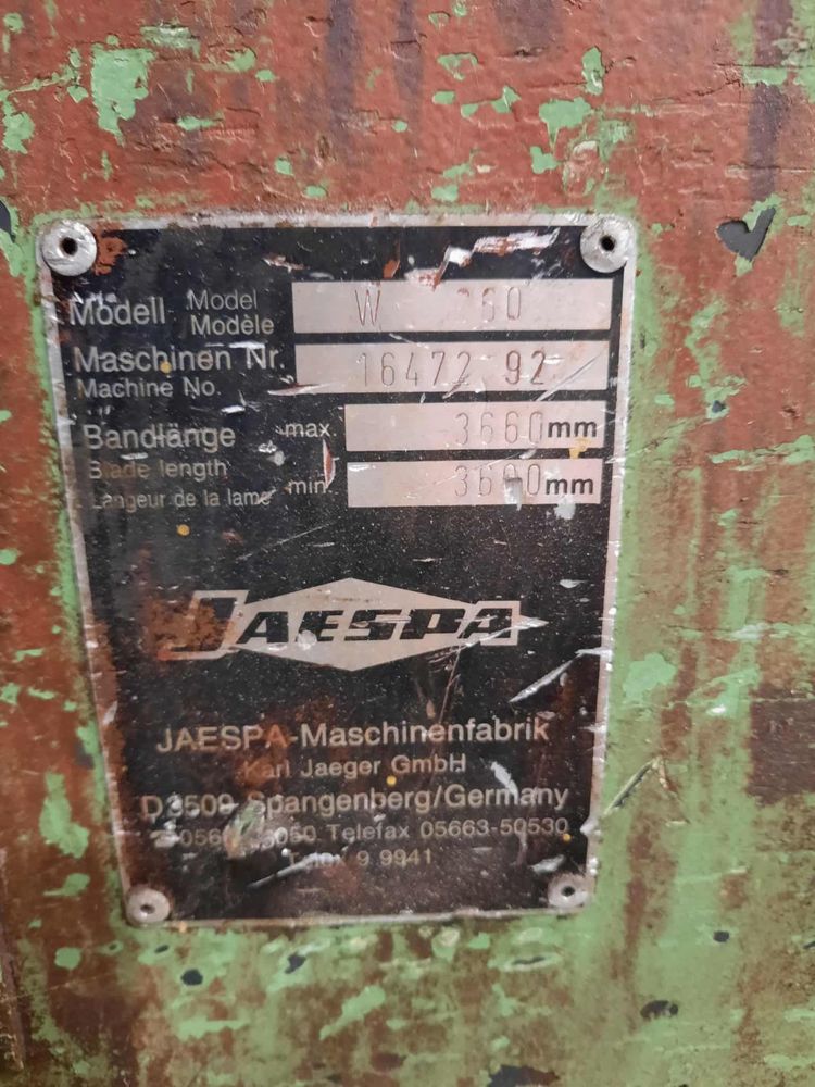 Piła Taśmowa Jaespa W260
