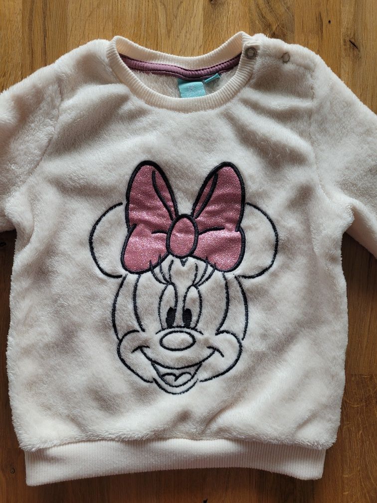 Zestaw komplet 2w1 dres bluza z długim rękawem spodnie rozmiar 86/92