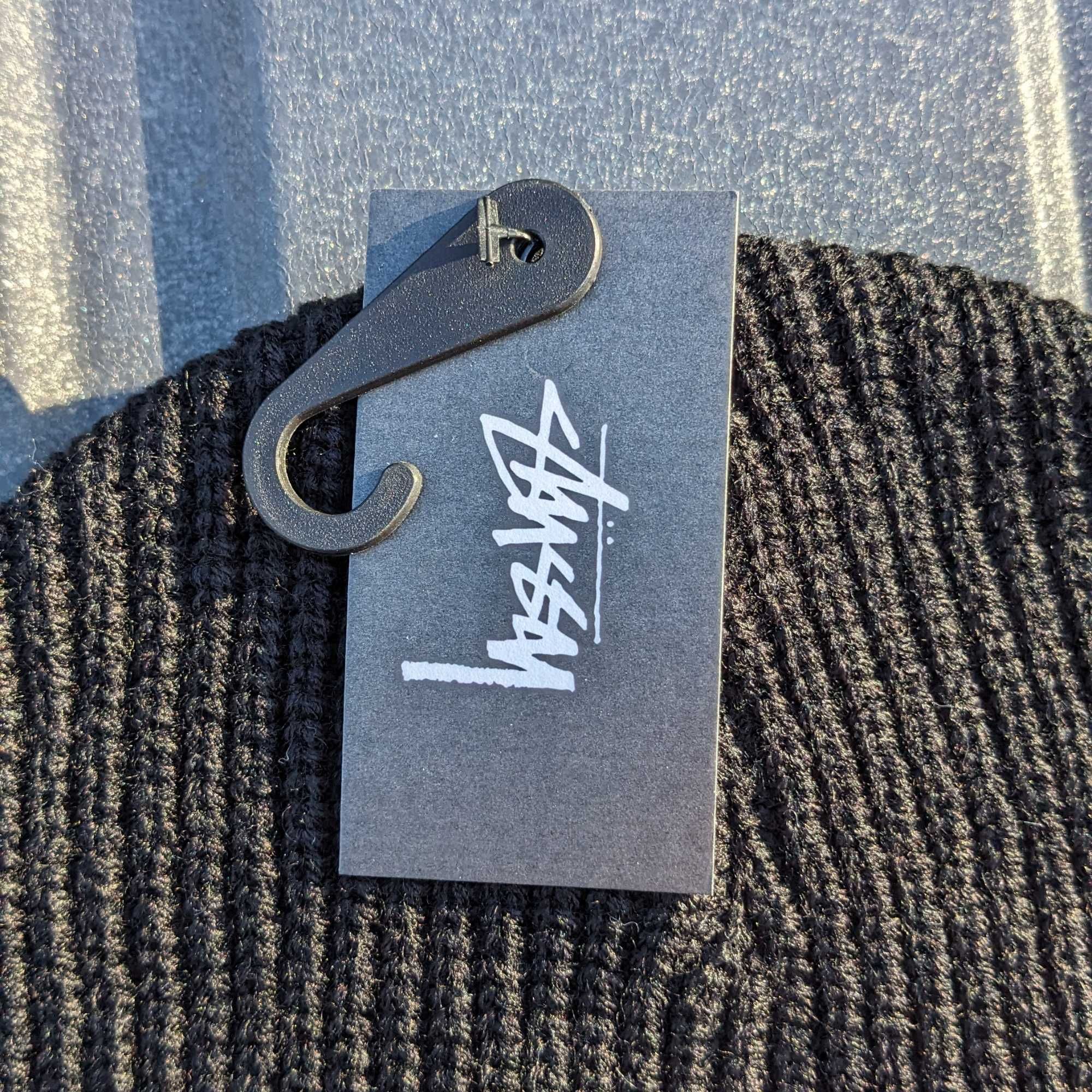Шапка Stussy, зимова шапка стуссі, шапка стусси, тепла шапка стусі