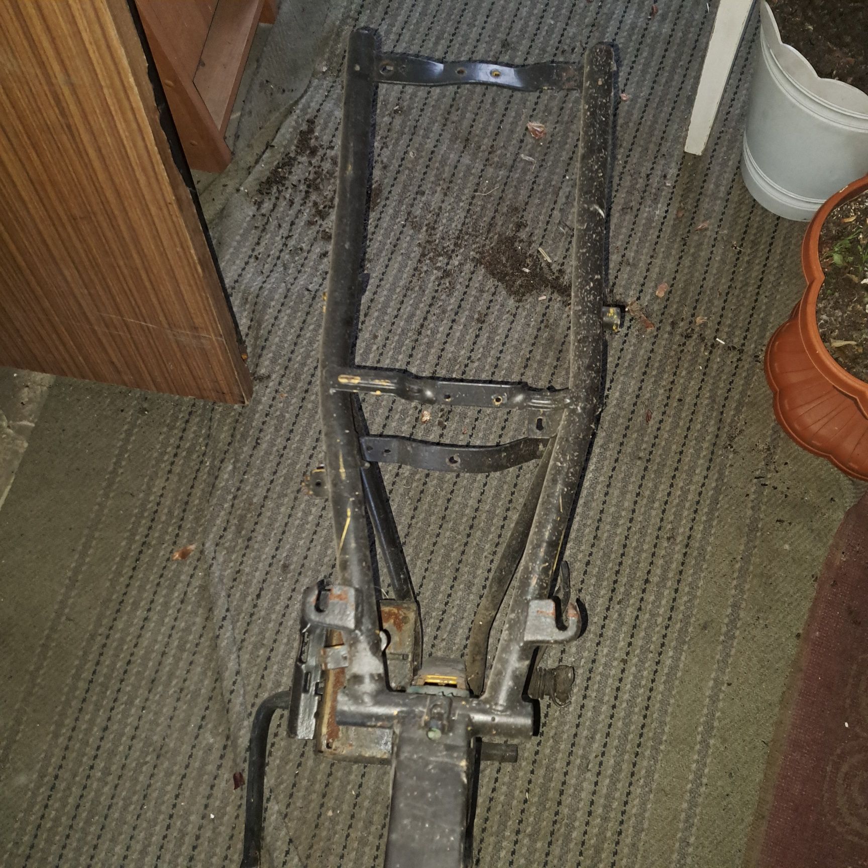 Oryginalna rama mz etz 150 prosta niespawana
