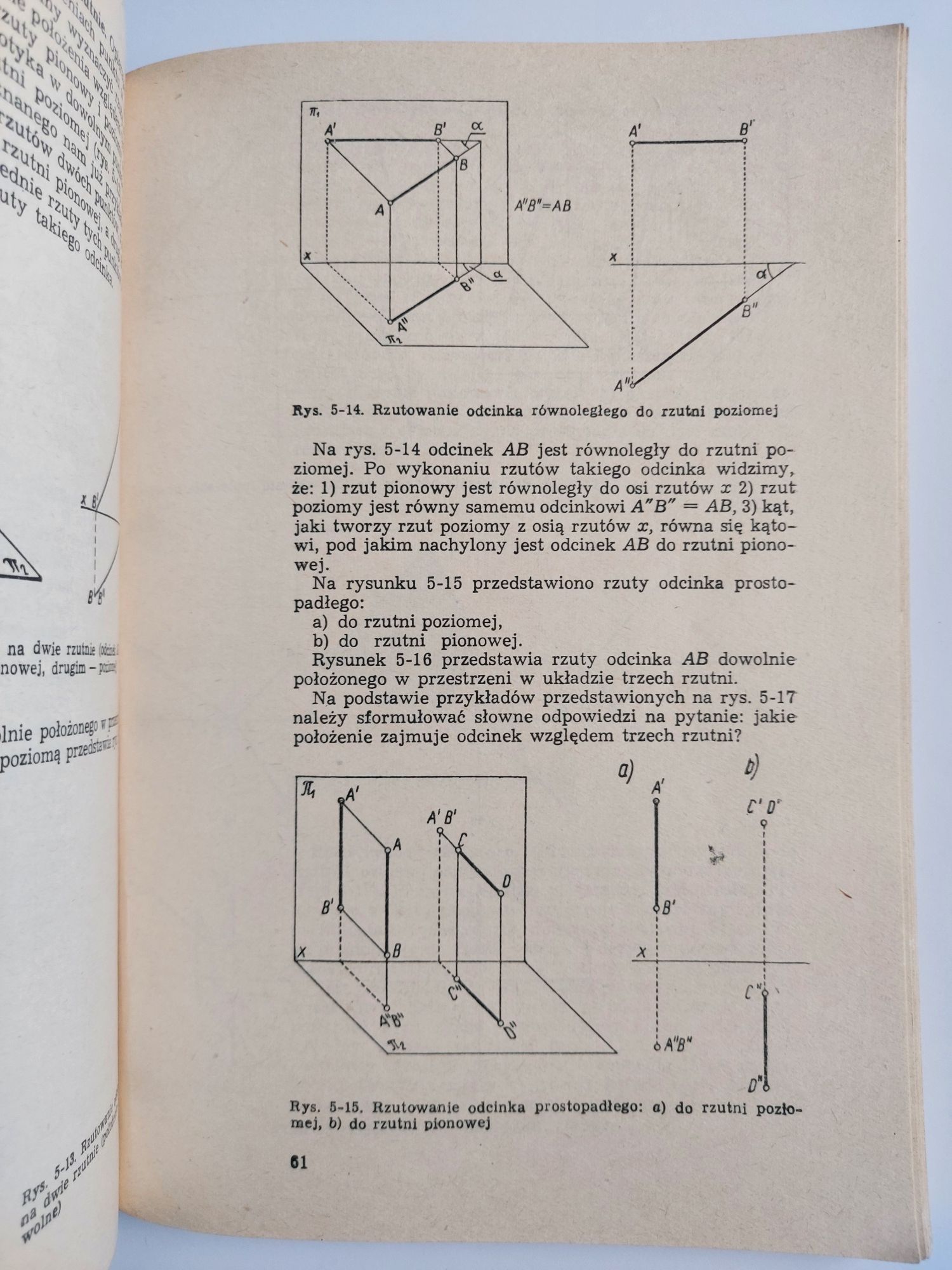 Rysunek techniczny - Tadeusz Buksiński, Antoni Szpecht