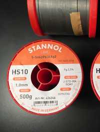 Stannol Sn62Pb36Ag2 , 500g , 1mm