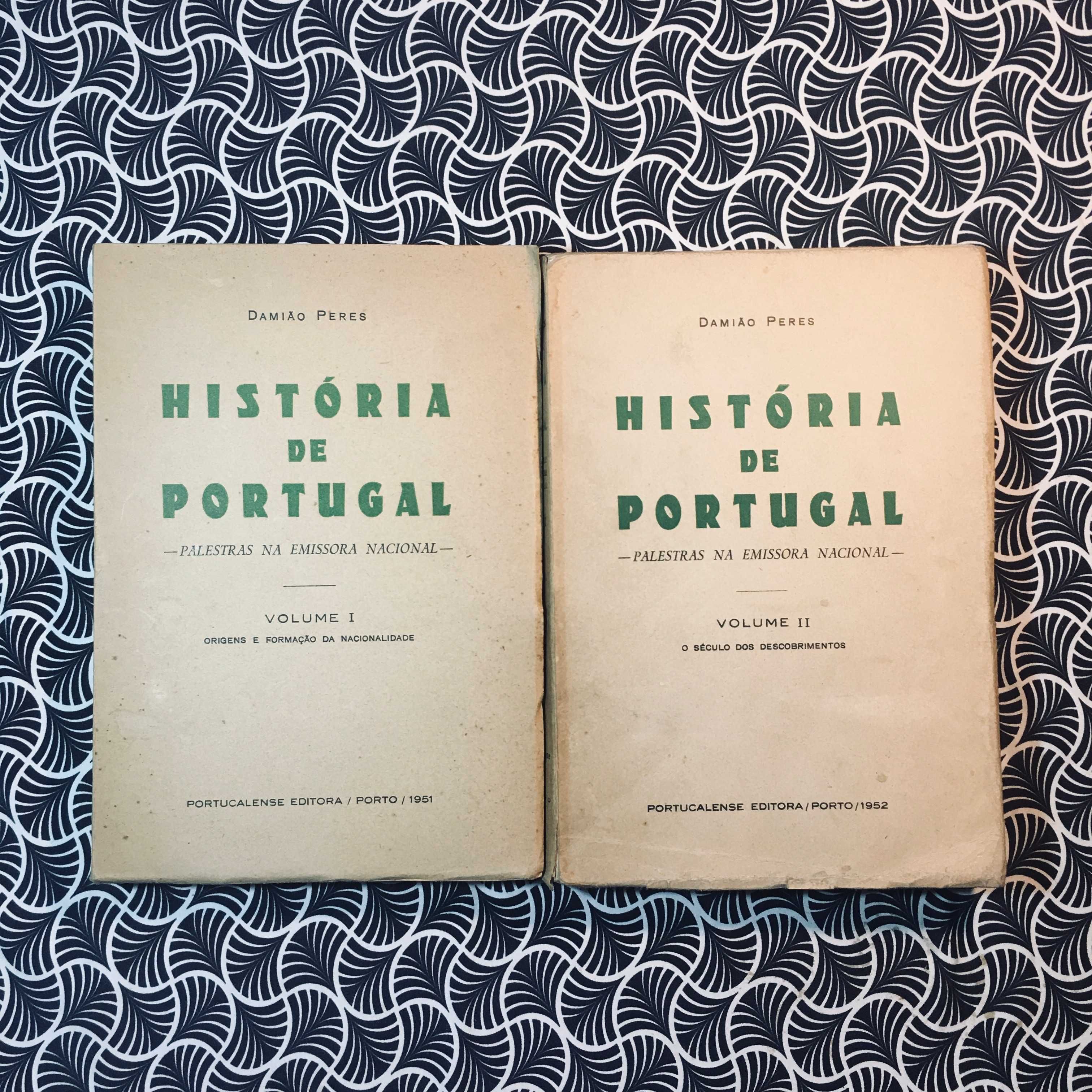 História de Portugal - Palestra na Emissora Nacional (4 vols.)